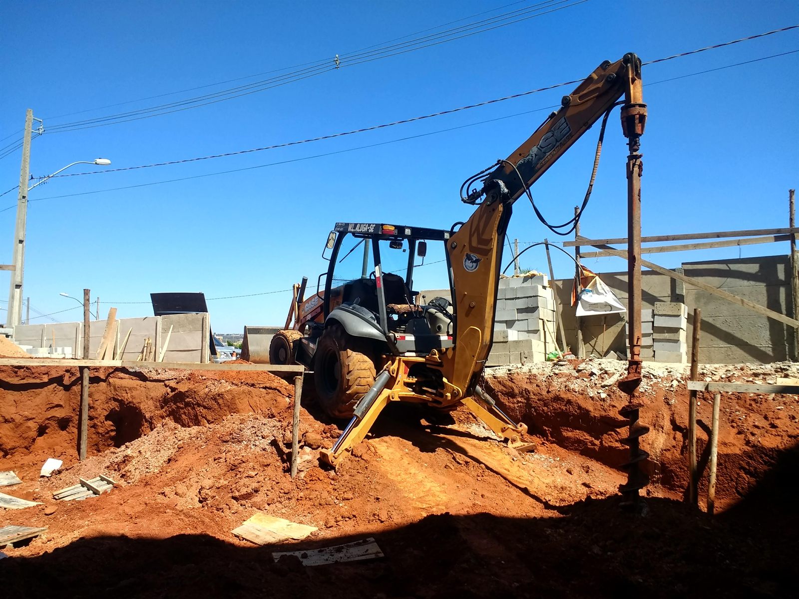 Obra executada pela WL Fundações — 14
