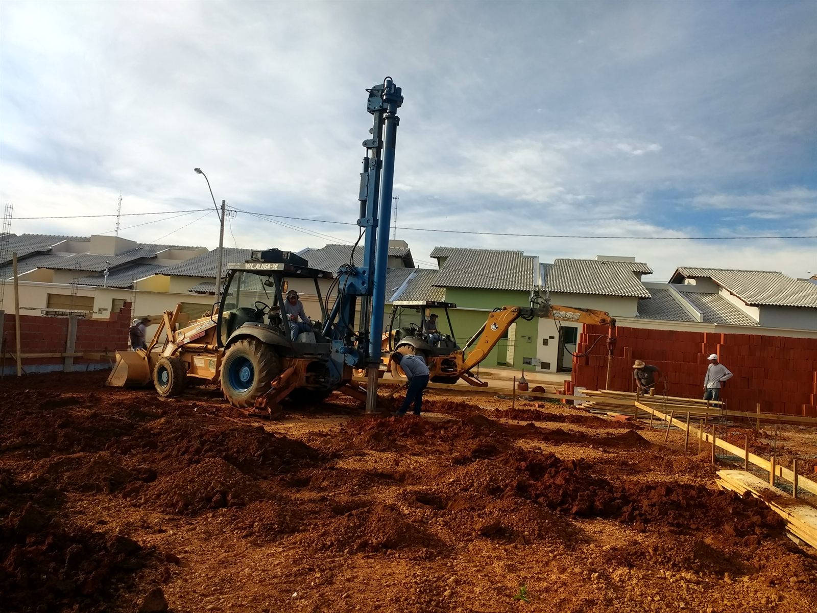 Obra executada pela WL Fundações — 18